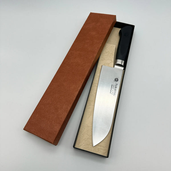 イノックス抗菌カラー 8A鋼 三徳 POM樹脂 抗菌ハンドル(ブラック)1