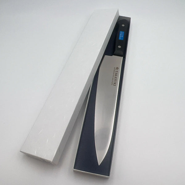 堺 孝行 S/S PC柄カラー 8A鋼 牛刀 POM樹脂 抗菌ハンドル ブラック 1