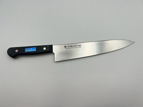 堺 孝行 S/S PC柄カラー 8A鋼 牛刀 POM樹脂 抗菌ハンドル ブラック 2