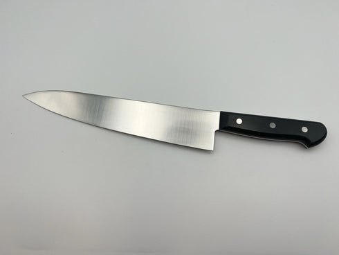 堺 孝行 S/S PC柄カラー 8A鋼 牛刀 POM樹脂 抗菌ハンドル ブラック 5
