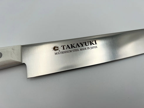 堺 孝行 S/S PC柄カラー 8A鋼 筋引 POM樹脂 抗菌ハンドル ホワイト 3