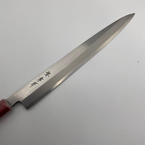 堺孝行 なないろ PC樹脂(朱パール)柄 銘「堺 孝行」