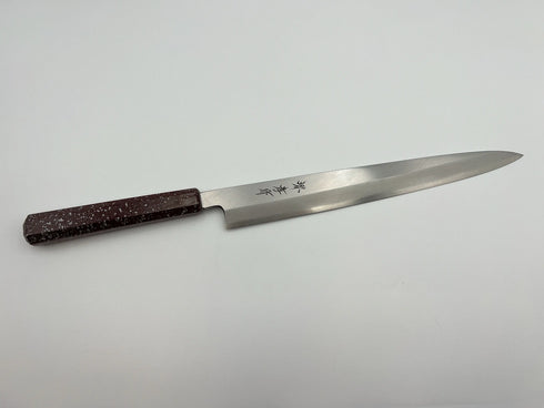 堺孝行 なないろ 8A鋼 正夫 和包丁 PC樹脂(ウルミ銀石目)柄 3