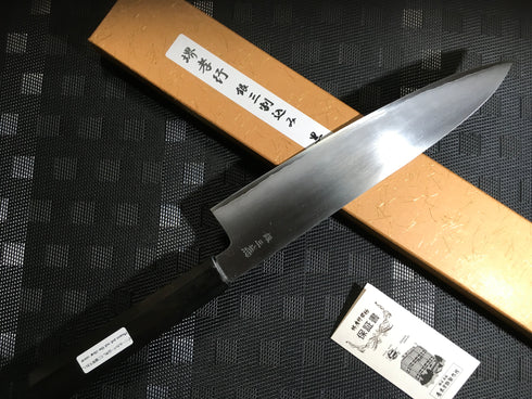 堺 孝行 銀三鋼 割り込み 三徳 和式 黒檀柄