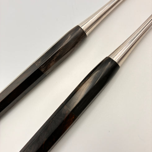 Cooking Accessory Mori Chopsticks Octagonal Ebony Water Buffalo Pattern
