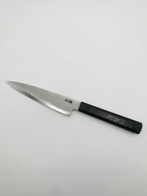 堺 孝行 三宝モデル鉄 ペティ 裏面(白二鋼の銘入り)