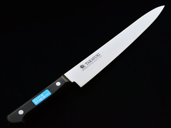 堺 孝行 S/S PC柄カラー 8A鋼 筋引 POM樹脂 抗菌ハンドル ブラック 1