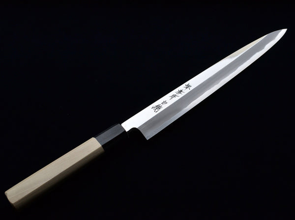 堺 孝行 特上鏡面 白二鋼鏡面 正夫 和包丁 朴柄 1
