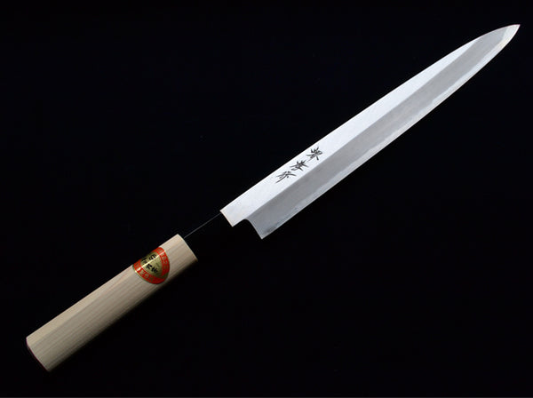 堺 孝行 霞研 白三鋼 正夫 和包丁 朴PC口輪柄 1