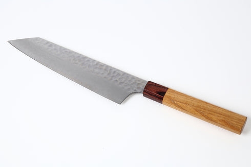 堺孝行 33層 ダマスカス VG10 剣型牛刀 和包丁 ケヤキ柄 6