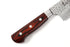 堺 孝行 VG10 33層 ダマスカス 三徳 洋包丁 マホガニー柄 6