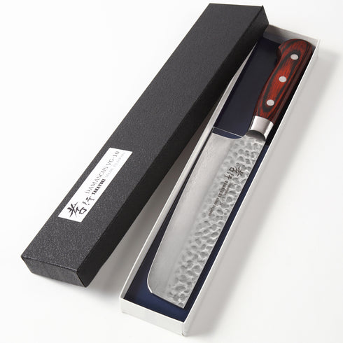 堺 孝行 VG10 33層 ダマスカス 菜切 洋包丁 マホガニー柄 2