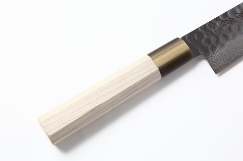堺孝行 45層 ダマスカス 和式 10A 牛刀 洋包丁 朴柄 6