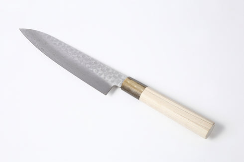 堺孝行 45層 ダマスカス 和式 10A 牛刀 洋包丁 朴柄 5