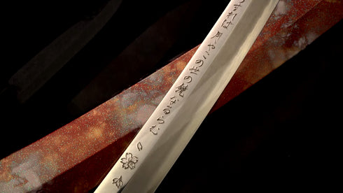 堺 孝行 凛華 銀三鋼 先丸蛸引 和包丁 漆塗り柄 鞘付き4