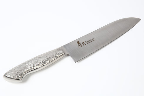 堺 孝行 イノックスプロ 8A鋼 三徳 洋包丁 ステンレス柄 3