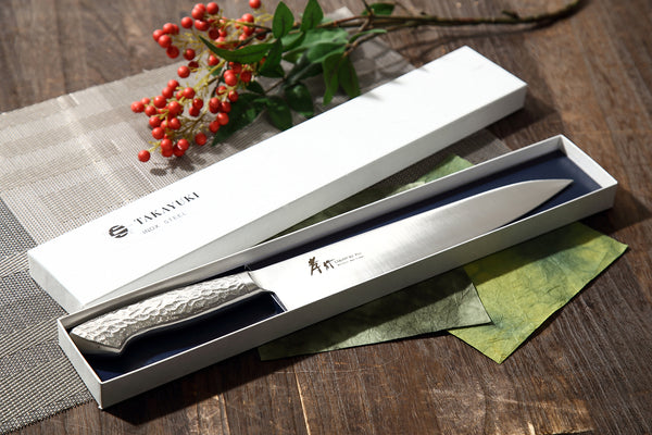 堺 孝行 INOX PRO 8A鋼 牛刀 洋包丁 ステンレス柄 1