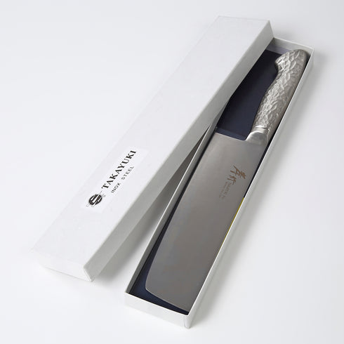 堺 孝行 イノックスプロ 8A鋼 菜切 洋包丁 ステンレス柄 2