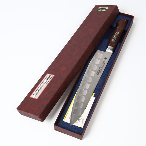 堺 孝行 グランドシェフSP TypeⅡ SW鋼 牛刀 洋包丁 デザートアイアンウッド(杉原モデル)柄 6