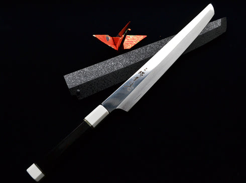 堺 孝行 銀龍 本焼SW鋼 先丸正夫 玄武型 和包丁 黒檀柄