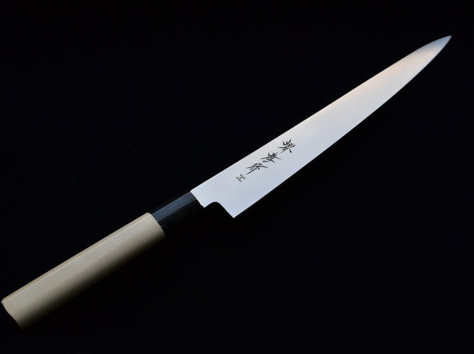 堺 孝行 イノックス 8A鋼 筋引 和包丁 朴柄 – 堺孝行包丁専門店 光三郎