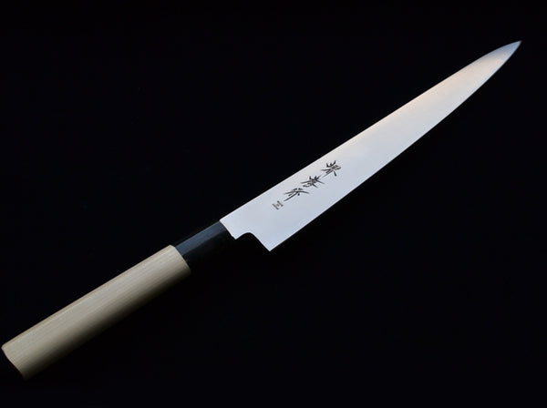 堺 孝行 イノックス 8A鋼 筋引 和包丁 朴柄