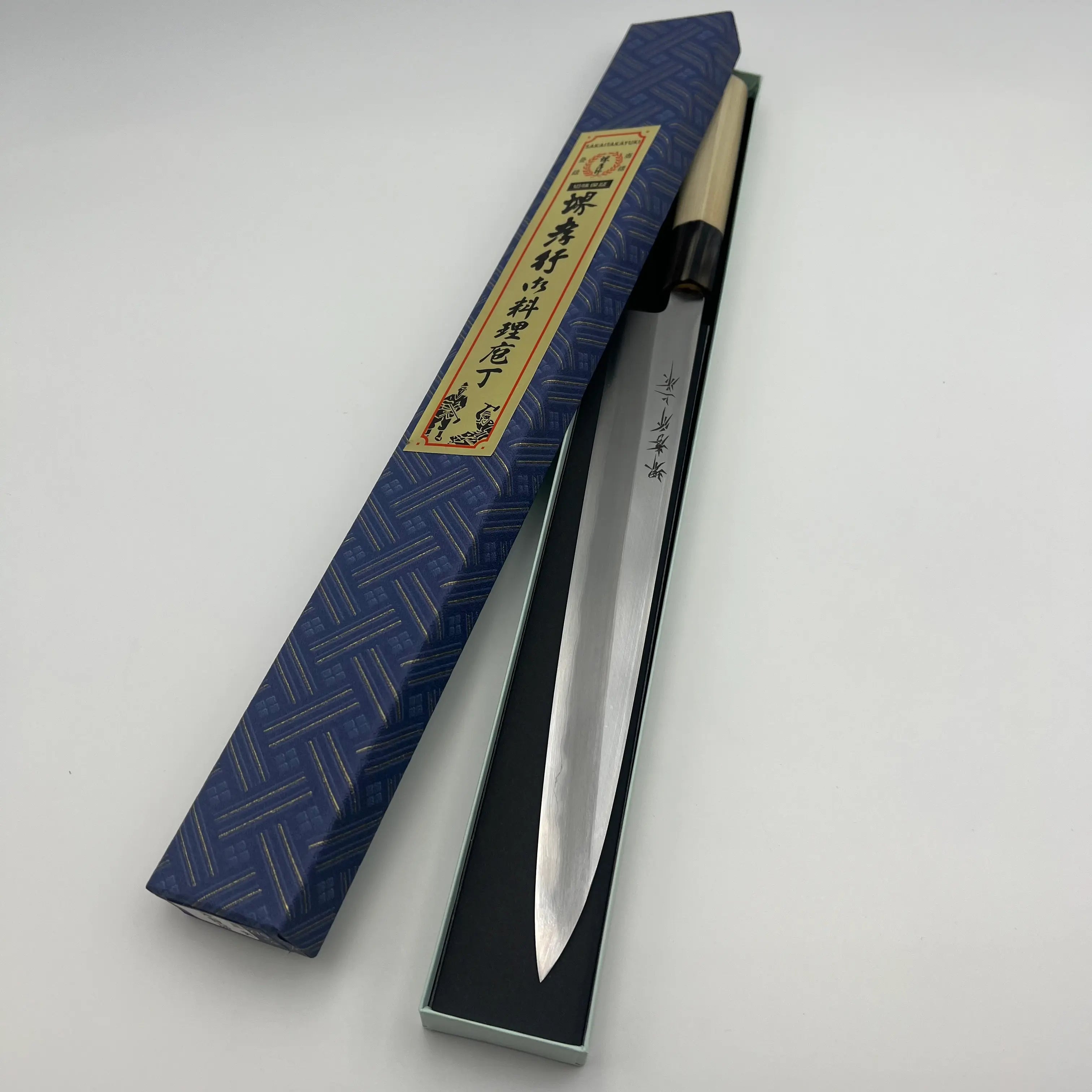 【堺孝行】出刃包丁 料理包丁　210mm 本霞研 本霞研 – 堺孝行包丁専門店 光三郎 Online shop