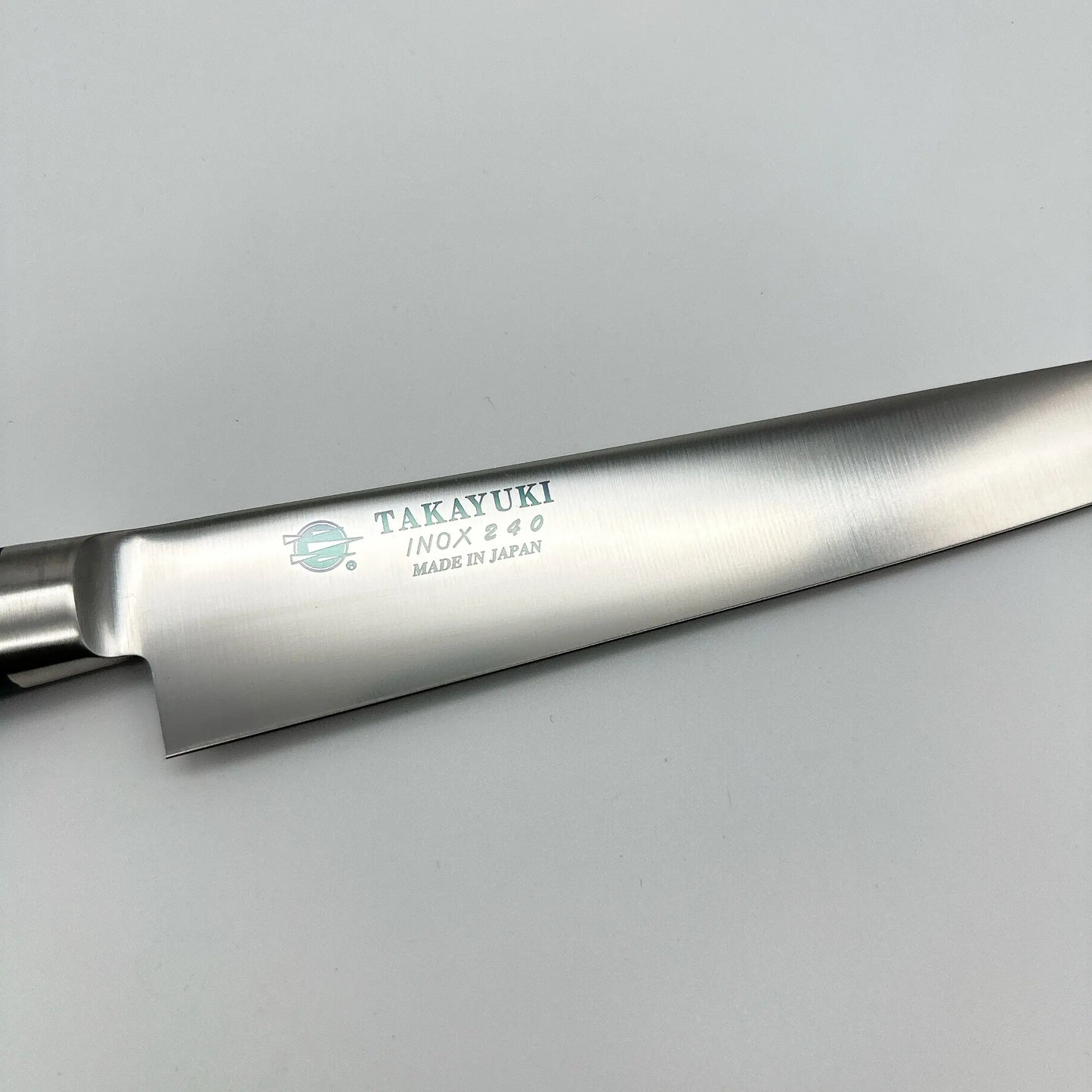 Takayuki Sakai Inox antibacterial collar 8A steel Sujihiki POM resin antibacterial handle