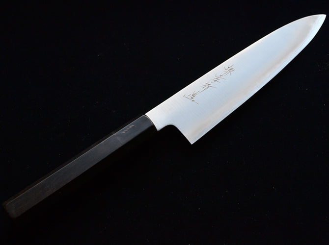 Ginsan Steel Interrupt Ebony Handle (Double-edged) – 堺孝行包丁