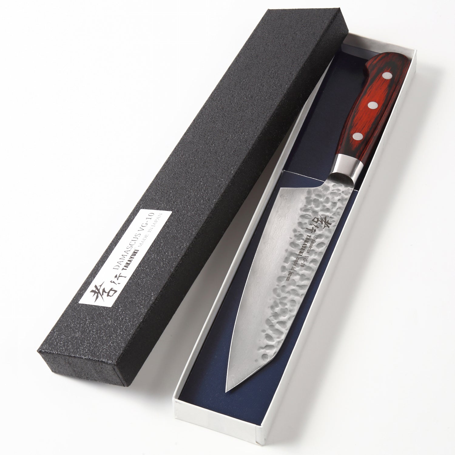 Sakai Takayuki VG10 33 Layers Damascus Sword Santoku Western Knife Mah –  堺孝行包丁専門店 光三郎 Online shop